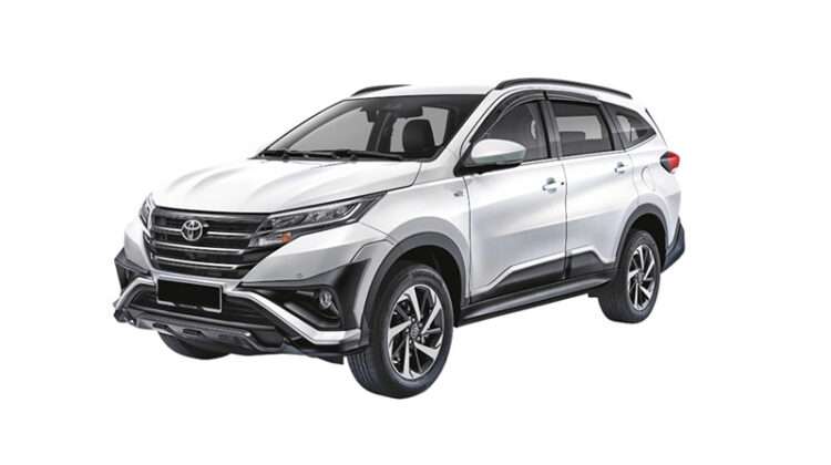 Car rental | Toyota Rush